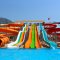 View on swimming pool and some slides - Hisaronu water park
