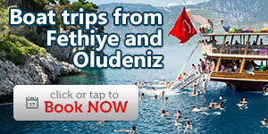 Boat trips from Fethiye and Oludeniz