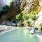 Freezing cold river in Saklikent canyon - Fethiye Xanthos Saklikent Patara Tour