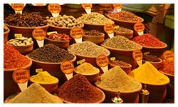 Shopping in Fethiye for Turkish spices