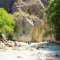 The river in Saklikent Gorge is not deep but pretty cold and fast - Saklikent Tour