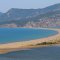 Sandy Iztuzu beach where Dalyan turtles are hatching