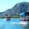 Dalyan boats on Dalyan River - Dalyan Mud Bath Tour