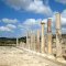 A view of the partially restored main street of Patara Turkey