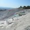 Snow-white slopes of Pamukkale Turkey