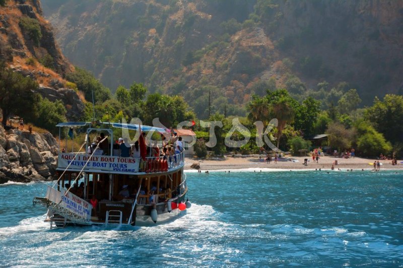 Butterfly Valley is a highlight of Oludeniz boat trips