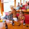 Lower deck of Oludeniz boat - time to have a drink - Oludeniz Boat Trips