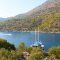 View to Gemiler bay from Saint Nicholas Island