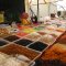 Dried fruits and nuts at the market in Fethiye Turkey