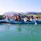 Your child can be third in canoe during our Xanthos river canoeing tour
