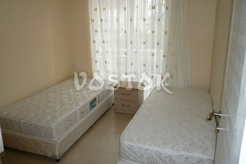 Twin bedroom - Blue Green Apartments in Calis Fethiye
