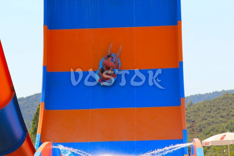 The Boomerang slide - Fethiye water park