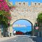 View to Rhodes harbor from Old Town - Fethiye Rhodes Ferry