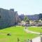 The lawn near Grandmaster Palace - Fethiye to Rhodes ferry