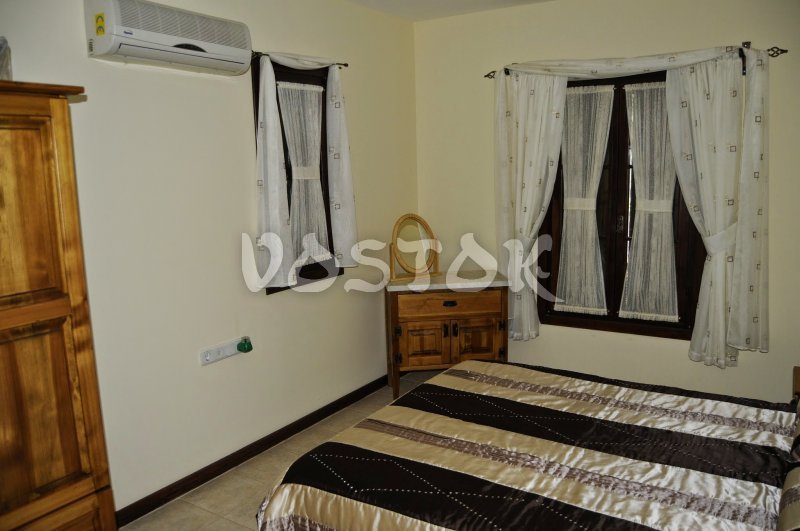 Air-conditioned bedroom - The Village Complex in Ovacik 