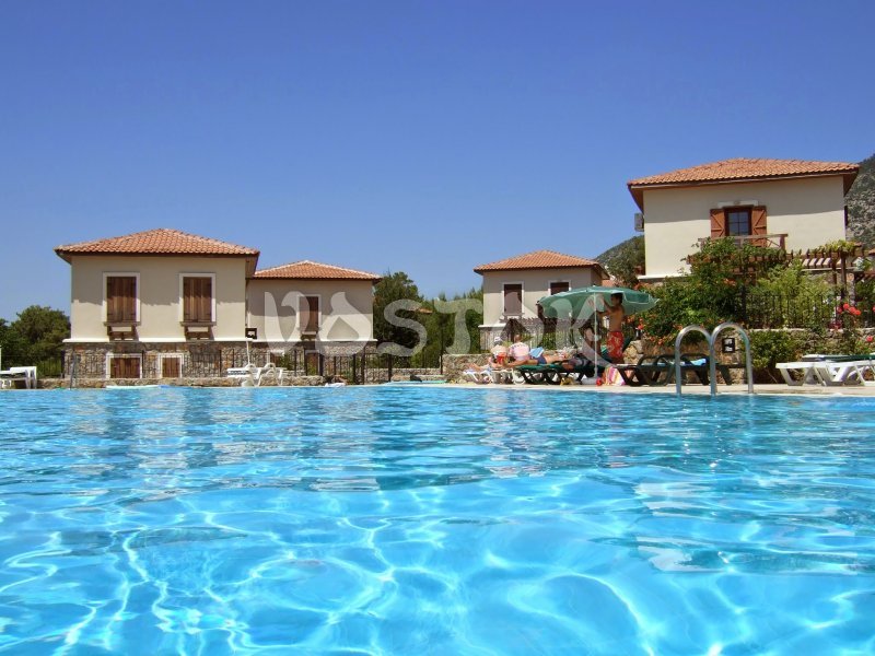 Communal pool of The Village Complex in Ovacik