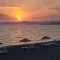 Sunset in Calis Beach is one of the most amazing in Fethiye Turkey