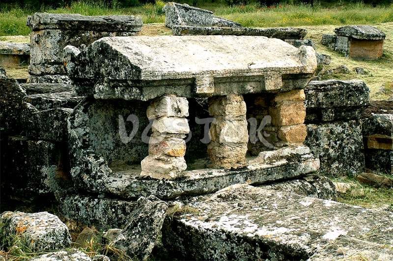 Necropolis in Hierapolis - Oludeniz to Pamukkale tour