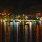 View to Fethiye harbor from sunset boat cruise