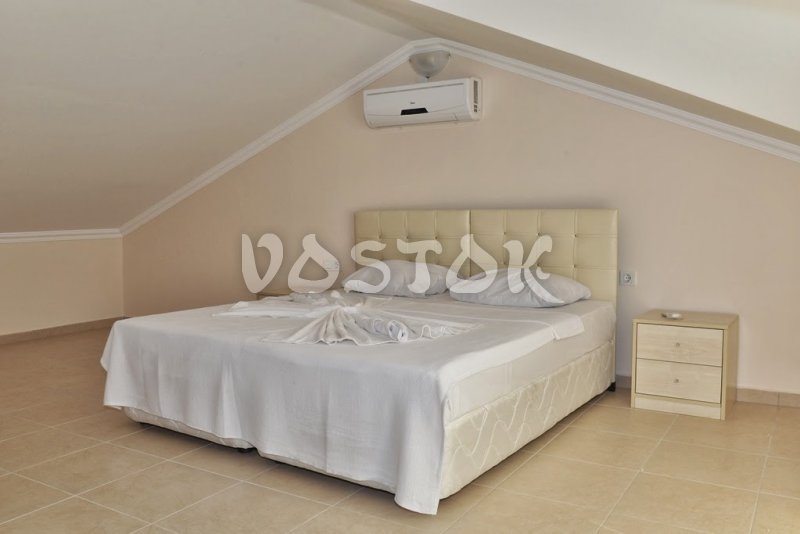 Attic floor bedroom - Talia Villa in Calis Turkey