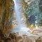 Waterfall inside the Saklikent gorge