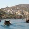 Approaching Kas city by boat - Kas Kalkan Myra Kekova Trip