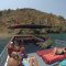 Upper deck of Angel Boat - private boat Hire from Fethiye harbor