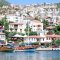 Apartment buildings in Kas Turkey