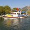 Naughty 69 boat is available for private boat hire in Dalyan including crab fishing and swimming with turtles.
