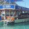 Fly Bird private boat is available to hire from Oludeniz beach and may accommodate up to 20 people 