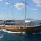 The luxury Carole Ann gulet is available  for rent from Fethiye Harbor