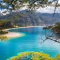 Amazingly incredible Oludeniz and Blue Lagoon is a pearl of Turkish Turquoise  Coast