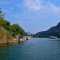 Approaching gates between Dalyan and Iztuzu beach