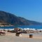 View to the Belcekiz beach from Olu deniz promenade