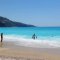 Crystal clear Mediterranean Sea in Oludeniz Beach Turkey