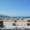 View to the beach from complex main entrance - Sunset Aqua Apartments in Calis Turkey