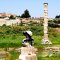 Site of the Temple of Artemis in the town of Selcuk - Oludeniz to Ephesus Tour