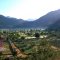 View to the Uzumlu Turkey from the hill