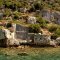 Remains of sunken city at Kekova Island - Fethiye to Kas Trip