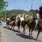Riding horses along the Kayakoy village - horseback riding Fethiye