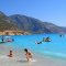 Turquoise water at Oludeniz Beach Turkey