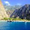 View to the Oludeniz Butterfly Valley from the sea