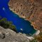 View to Butterfly Valley Turkey from the top