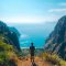 View to Oludeniz Butterfly Valley from Faralya village side