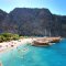 Boats make a lunch stop at Butterfly Valley Turkey