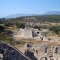 View to the Patara ancient city from the theater