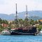 Pirate boats are very popular for boat trips from Marmaris harbor - Oludeniz to Icmeler Day Trip