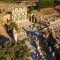 Bird-eye view to the Ephesus ancient city