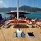 Sun bathing - Fethiye Sailing Boat Trip
