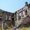 Remains of old greek house in Kayakoy Ghost Town Turkey